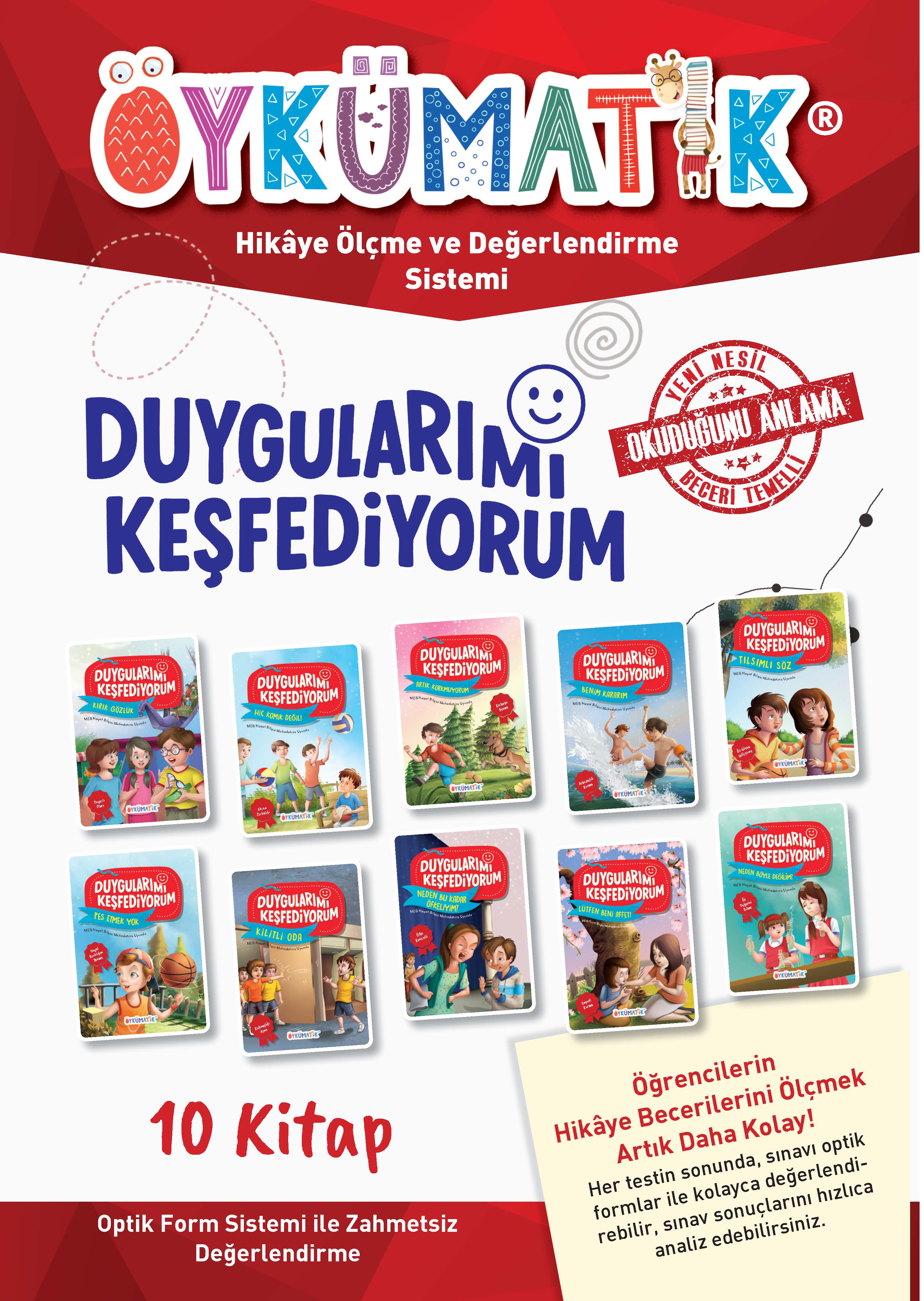 DUYGULARIMI KEŞFEDİYORUM (10 KİTAP)