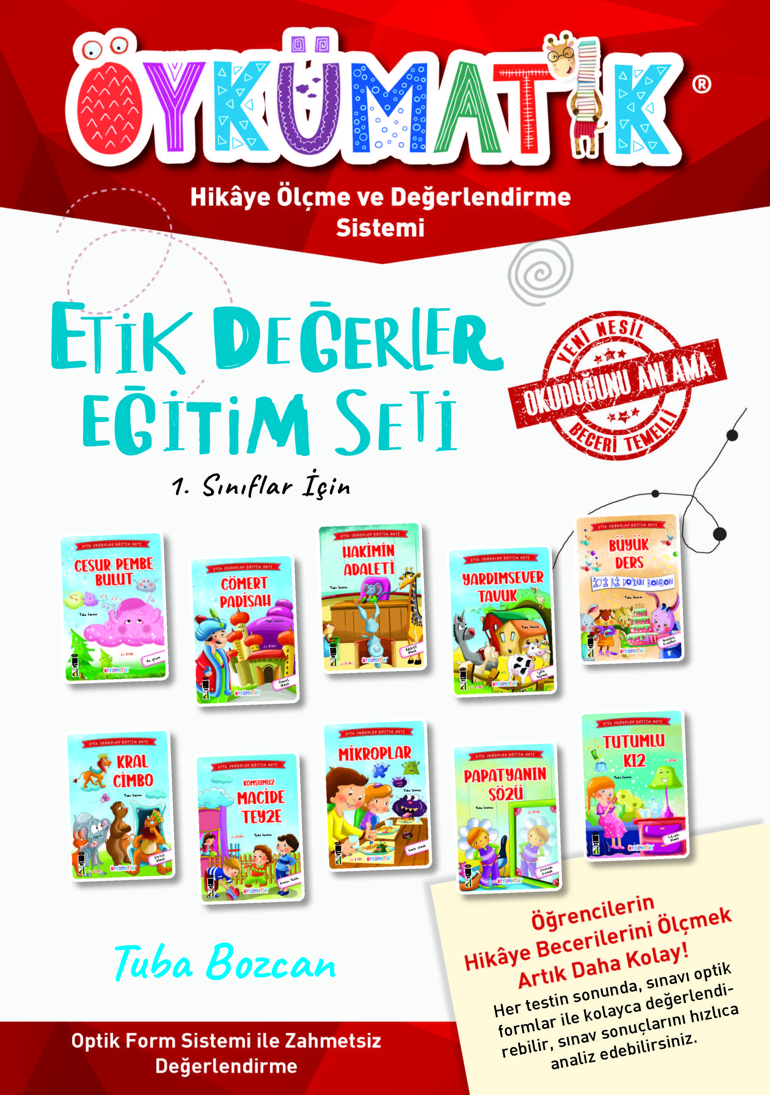 ETİK DEĞERLER EĞİTİM SETİ-1. SINIF (10 KİTAP)