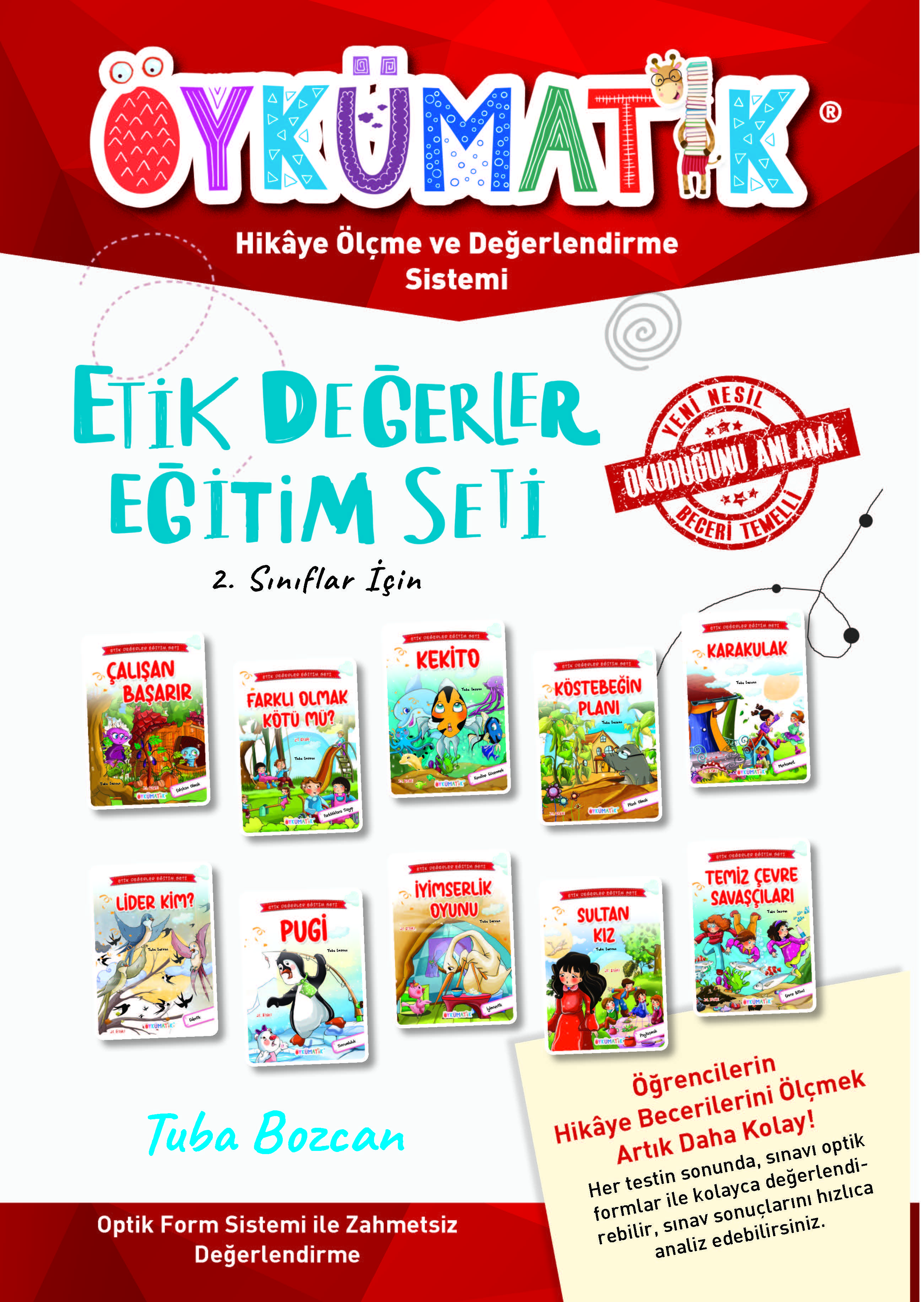 ETİK DEĞERLER EĞİTİM SETİ-2. SINIF (10 KİTAP)